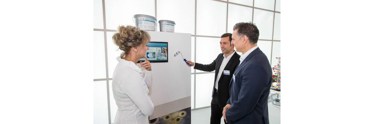 BIONI auf der weltgrößten Medizinmesse in Düsseldorf - MEDICA - BIONI Farben für hygienisch sensible Räume