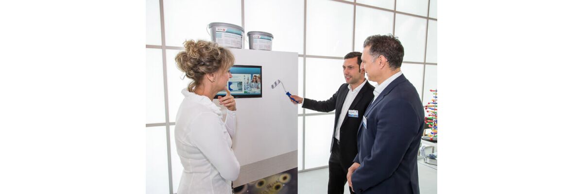 BIONI auf der weltgrößten Medizinmesse in Düsseldorf - MEDICA - BIONI Farben für hygienisch sensible Räume 