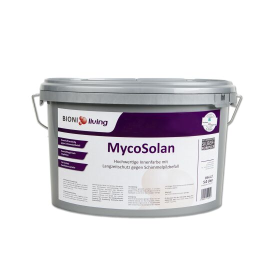 MycoSolan Innenfarbe gegen Schimmel 5,0 Liter (weiß)