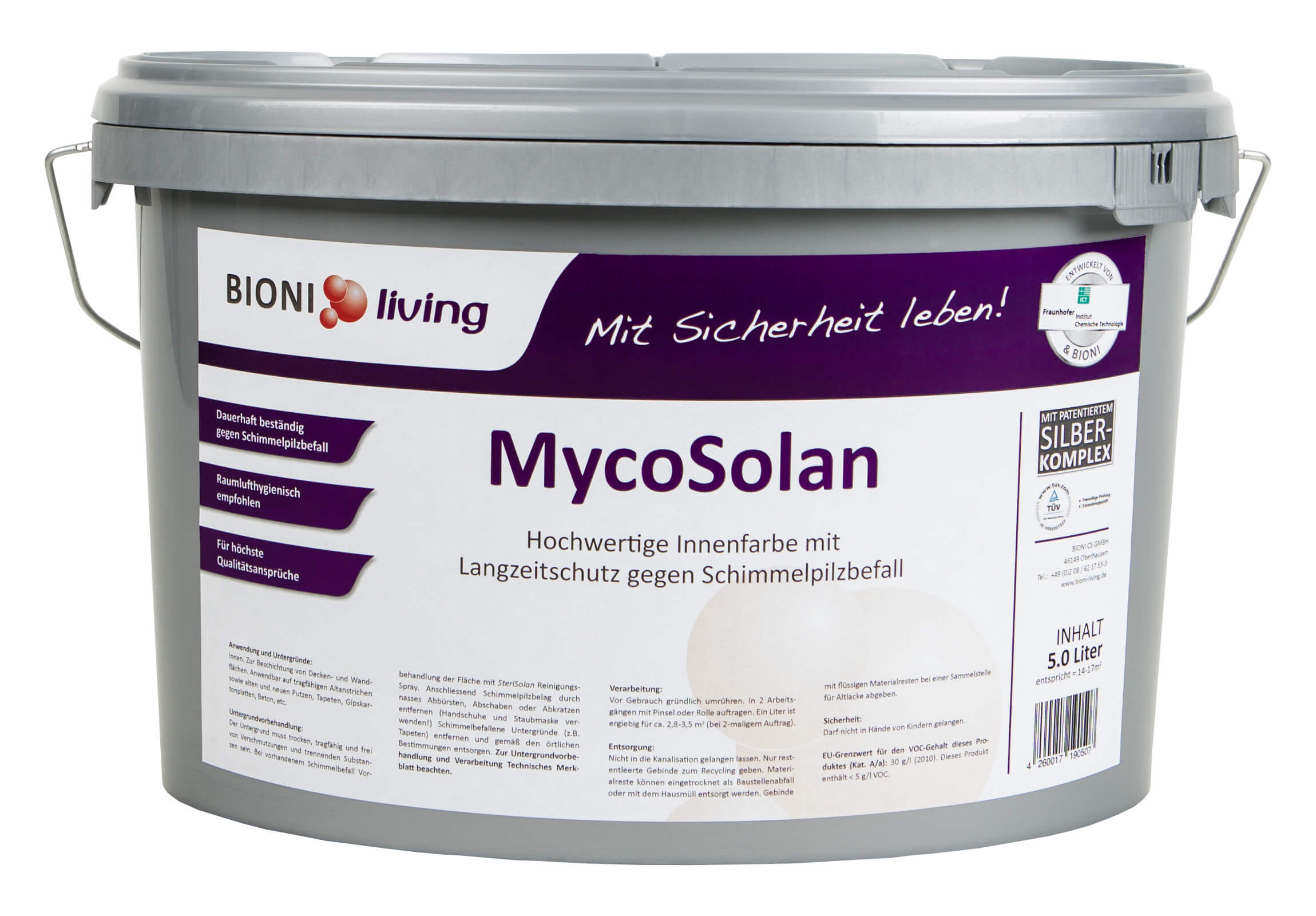 MycoSolan Anti Schimmel Farbe gegen Schimmel